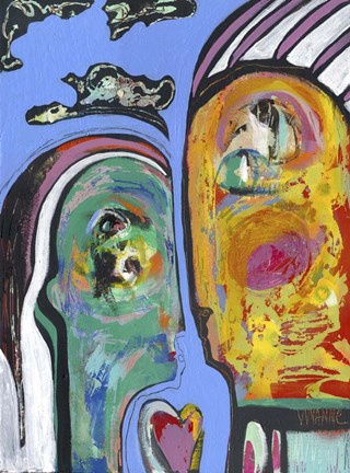 Framed Together Print