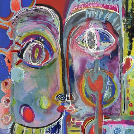 Framed What You're Really Thinking Print