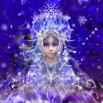 Framed Snegura 1 Print