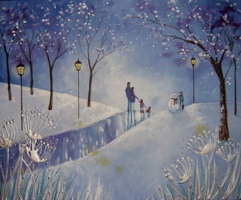 Framed Winter Memories Print