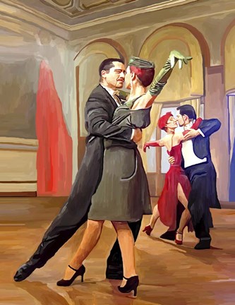 Framed Dance with me Print