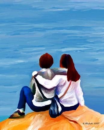 Framed moment to remember Print