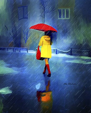 Framed Rainy Day Print