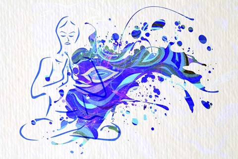 Framed Explosion 3 Print