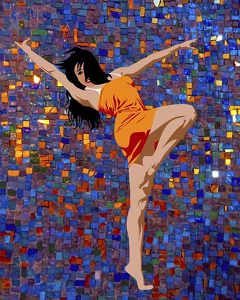 Framed Happy Dance Print