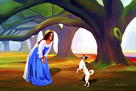 Framed Let&#39;s play Print