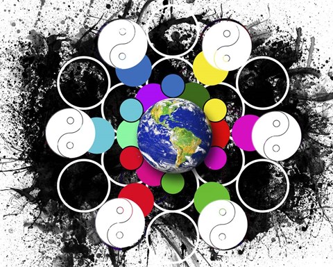 Framed Planet Motion Print