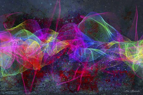 Framed Color Explosion M9 Print