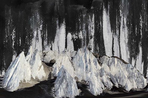 Framed Black Mountain 2 Print