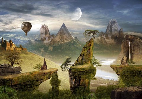 Framed Wonderland Print