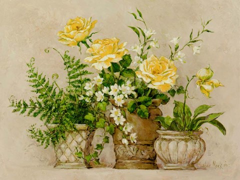 Framed Garden Gathering Print