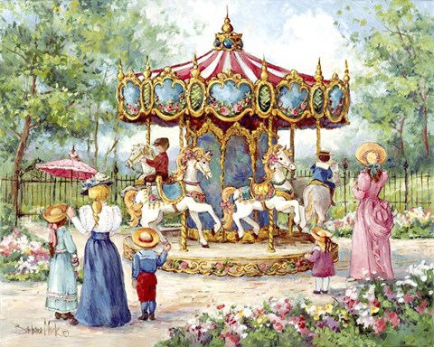 Framed Magical Horses Print