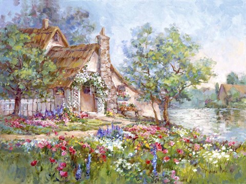 Framed Summer Retreat Print