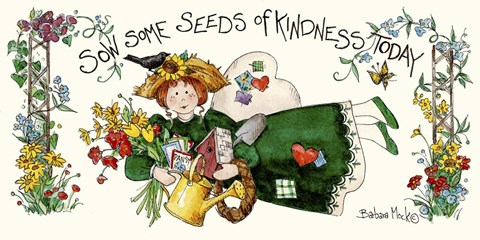 Framed Sow Some Seeds Print