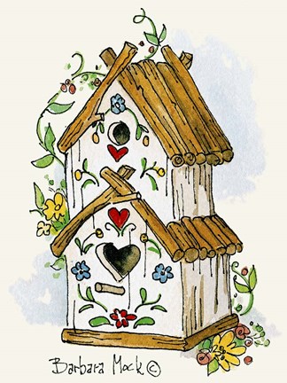 Framed Dutch Flower Inn Print