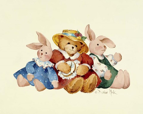 Framed Friends Print