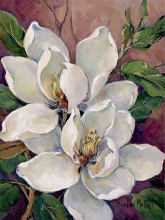 Framed Summer Bloom I Print