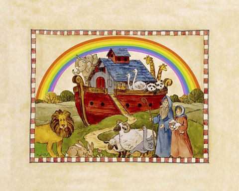 Framed Bless the Creatures Print