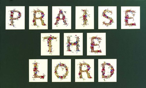 Framed Praise the Lord Print