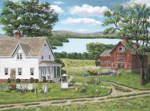 Framed Summer Memories Print