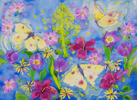 Framed Gates Of Grace Print