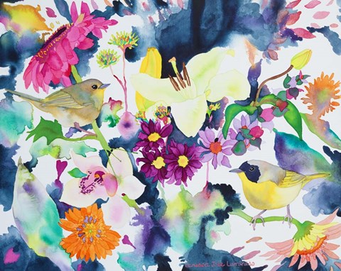 Framed Let The Light In Print