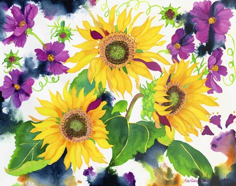 Framed Shake It Loose Print