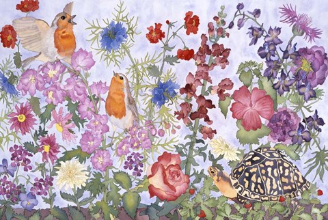 Framed Turtles Dream Print