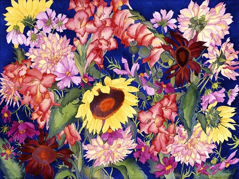 Framed Oregon Garden Print