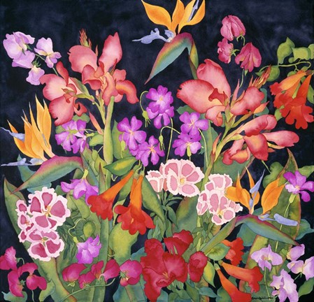 Framed Secret Garden Print