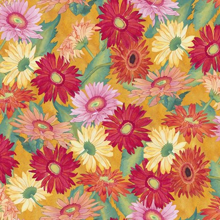 Framed Heavenly Divine- Daisies Print