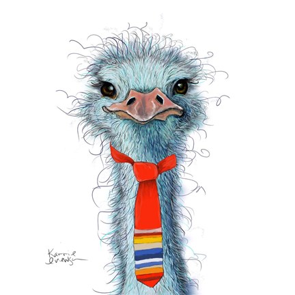 Framed All Dressed Up III Print