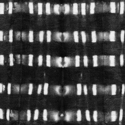 Framed Shibori Black II Print