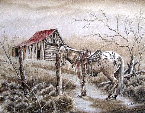 Framed Almost Home Print