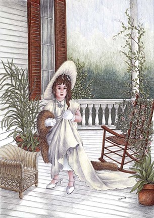 Framed Dressing Up Print