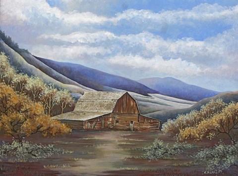 Framed Elizabeth Town Print