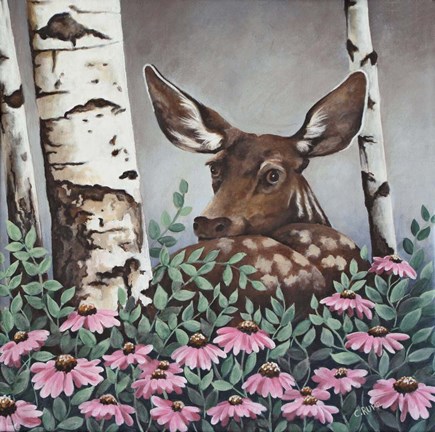 Framed Can't See Me Print