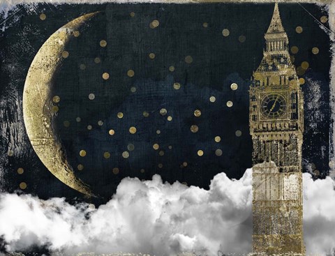 Framed Cloud Cities London Print