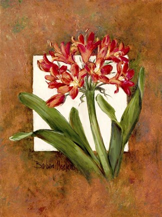 Framed Tropical Squares 2 Print