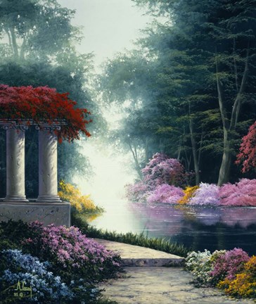 Framed Full Bloom Print