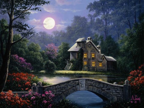 Framed Peaceful Retreat Print