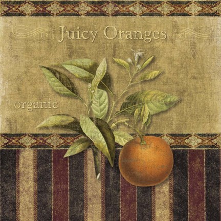 Framed Fresh Fruit II Print