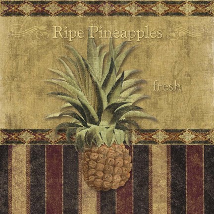 Framed Fresh Fruit III Print