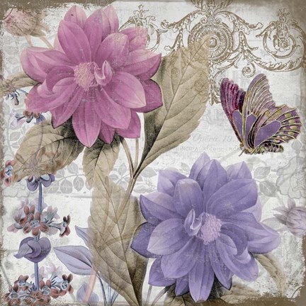 Framed Victorian Romance I Print