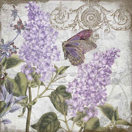 Framed Victorian Romance III Print