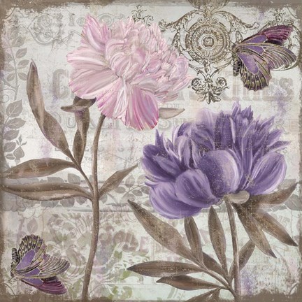 Framed Victorian Romance IV Print