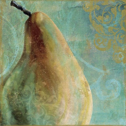 Framed Fruit Palette I Print