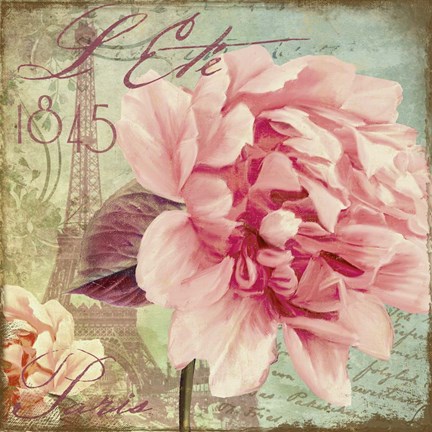 Framed Saisons III Print