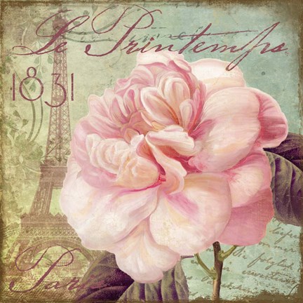 Framed Saisons IV Print