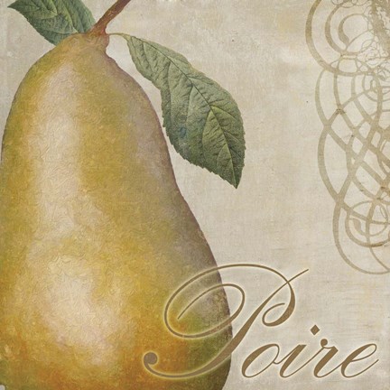 Framed Fruits Classique IV Print